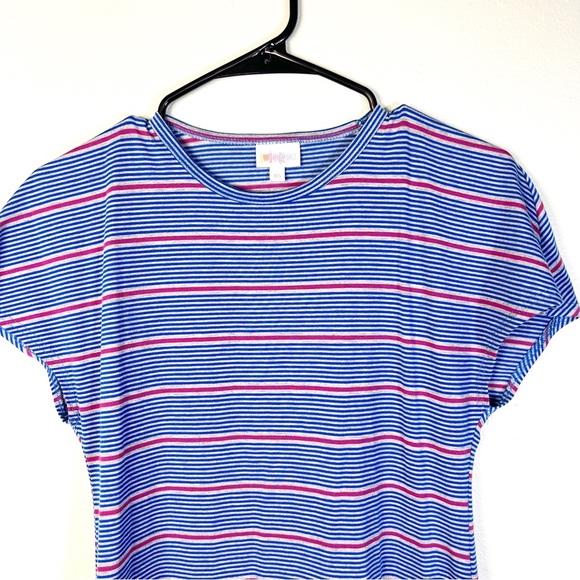 LULAROE Women's Size XS Maria Dress Striped Long Maxi - Picture 3 of 5